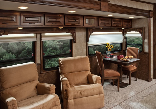 2011 Escalade Premium Fifth Wheel Interior View